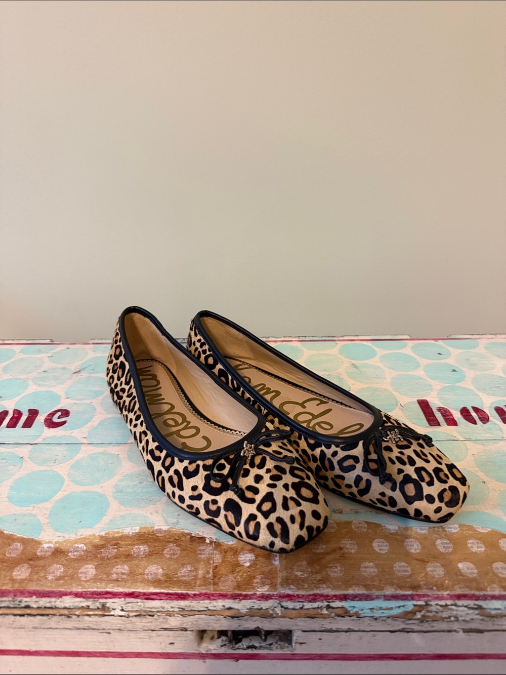 Sam Edelman Leopard Ballet Flats calf skin - Leopard